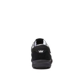 Supra Mens HAMMER RUN Low Top Shoes Black | US-64337